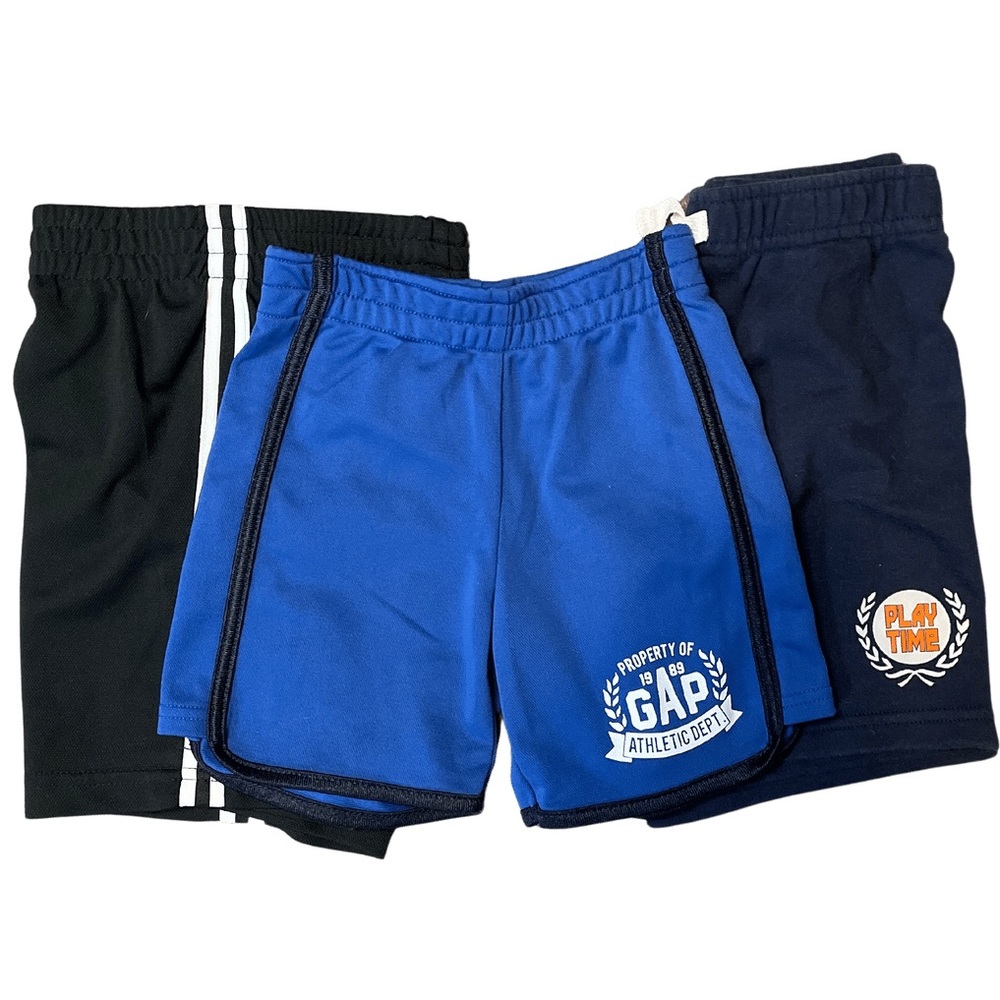 Lot of 4T play shorts; Baby Gap, Circo, Garanimals